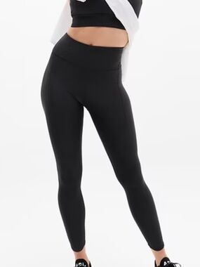 Athleta Black High-Waist Performance Leggings